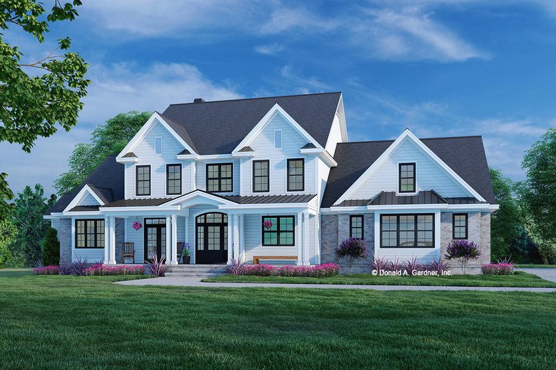 Main image of Executive, a home-design built by Red Clover Construction